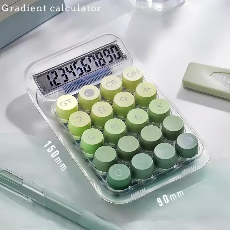 

CARAT KALKULATOR KC-819 TRANSPARAN BENING 10 digit/Kalkulator Tenaga Besar 10 Digit Tampilan HD Calculator Model Transparan KINCIZEN 819 KINCIZEN AST