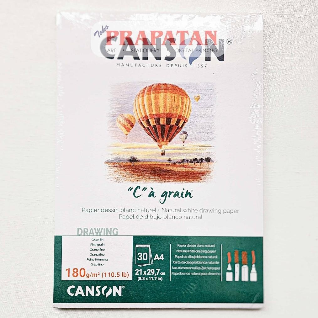 

Canson Ca grain Sketchbook A4 Natural White Drawing Book | Buku Gambar AST