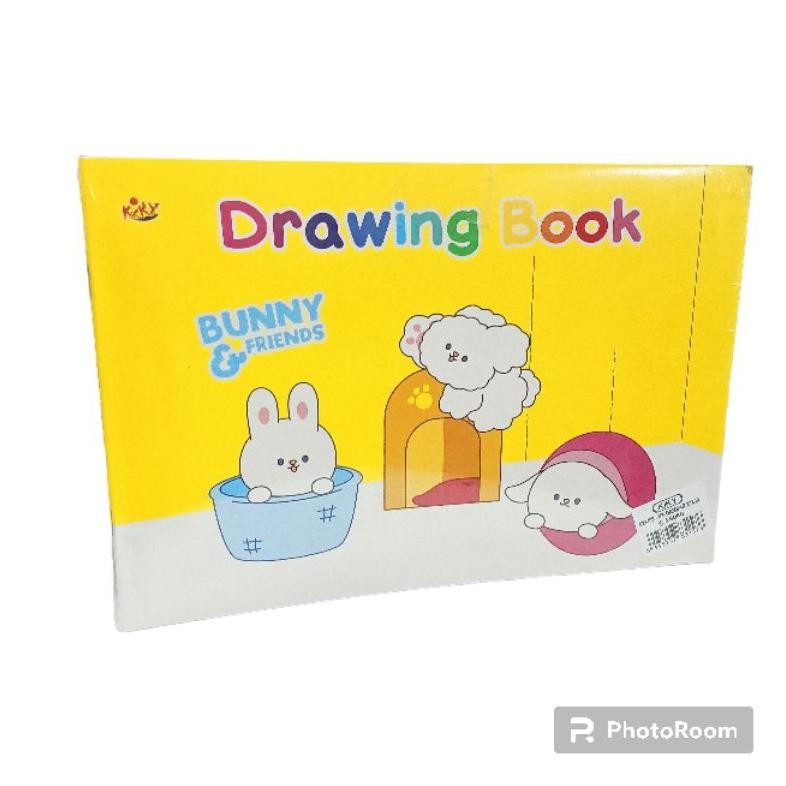 

Buku Gambar / Drawing Book A4 KIKY (1pak/5buku) AST
