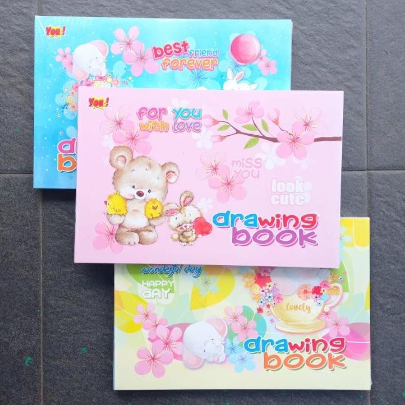 

Buku Gambar Sedang You A4 ( Pak 10 Buku ) [ Original ] AST