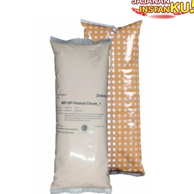 

Sonton Peanut Chunk 1Kg Peanut Chunk Selai Kacang Plus Butiran Kecil Kacang 1 Kg