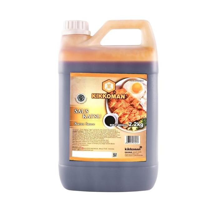 

Terlaris Kikkoman Katsu Sauce HALAL Jerigen 2L SALE