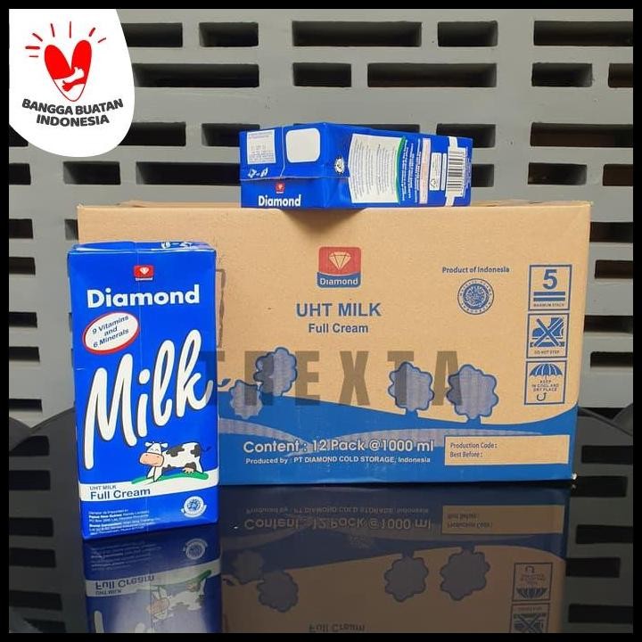 

Terlaris Susu Uht Diamond Full Cream Milk - 1Karton Good Quality