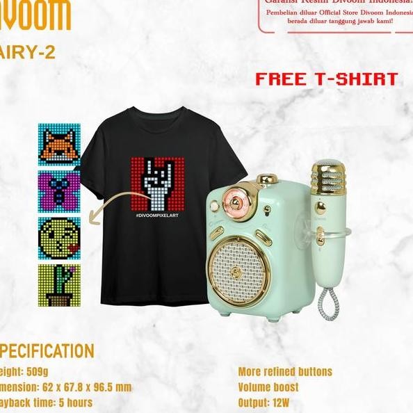 Divoom Fairy Multifunction Karaoke Speaker