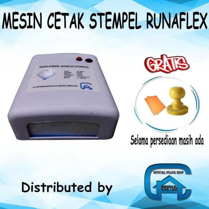 

Terlaris Mesin Cetak Stempel Runaflek Runaflex Dengan Timer Otomatis SALE