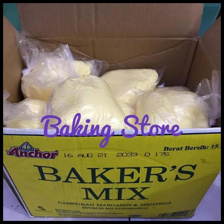 

Terlaris Anchor Bakers Mix Butter Blend 1Kg Good Quality