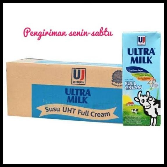

Terlaris Susu Ultra Full Cream 200Ml 1 Karton Isi 24Pcs Good Quality