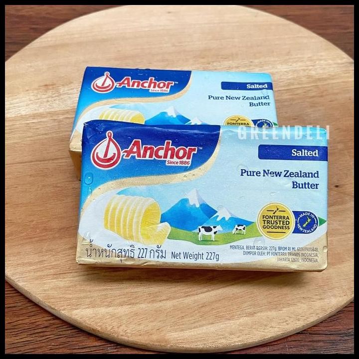 

Terlaris Salted Butter Anchor 227 Gram Good Quality