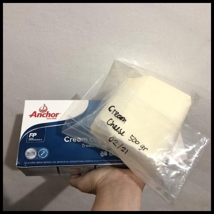 

Terlaris Cream Cheese Anchor 500 Gram Repack Good Quality