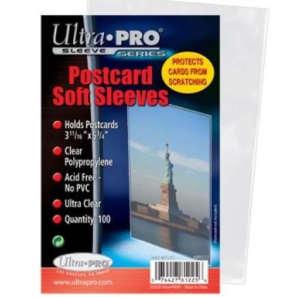 

Terlaris Ultra Pro Sleeves Postcard 100ct Pelindung kartu koleksi SALE