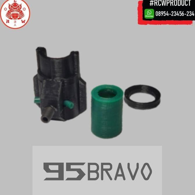 Part Upgrade Chamber Adjustable V2 + Karet Hopup D'Cobra M4 M416 Ar15 Hop-Up Rubber Spring Dcobra Ar