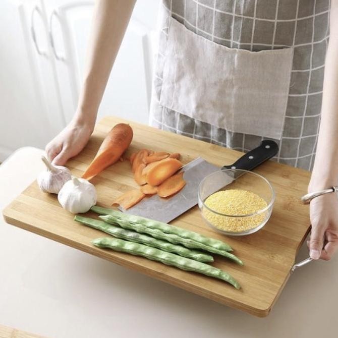 Talenan Bambu Ukuran Besar / Bamboo Cutting Board / Chopping Board