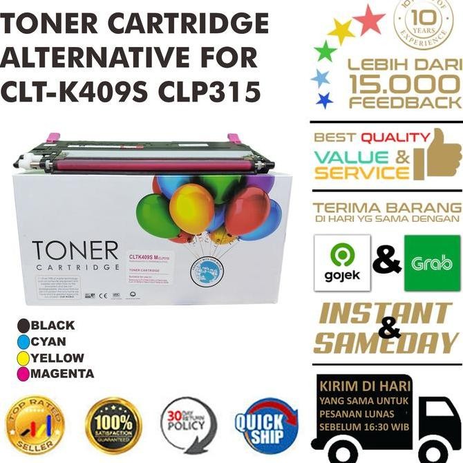 Toner Compatible Clt-K409S Clp315 For Samsung Clp-310 Clx-317 Clt-K40 New Stok