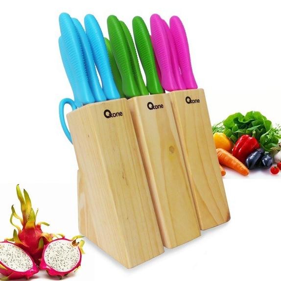 Promo Oxone Pisau Set Dapur Ox-961 Warna Ceria Lengkap