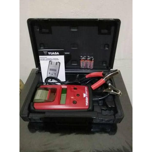 Promo Battery Tester Accu  Alat Tester Aki  Aki Yuasa  Btj85 With Printer