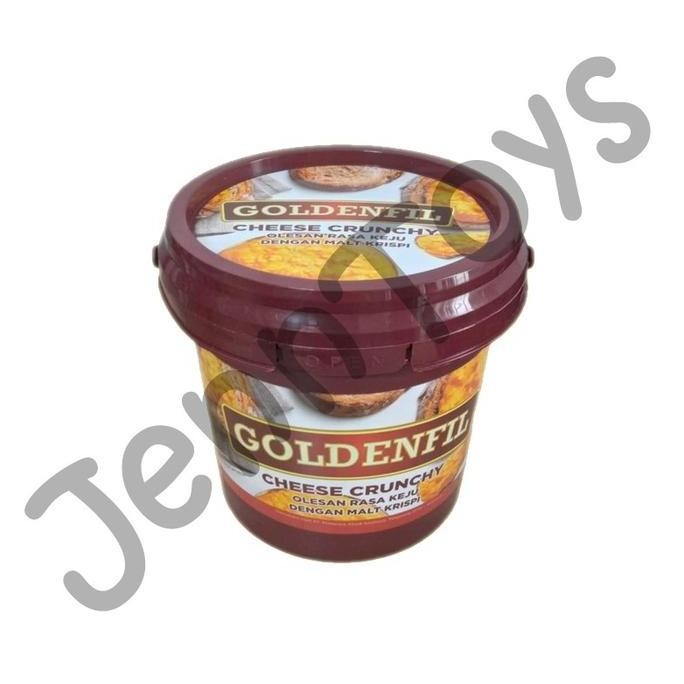 

Tersedia GOLDENFIL CHEESE CRUNCHY 1KG - Selai Roti Filling Kue Keju Crunchy Fruit Jam GOLDENFIL