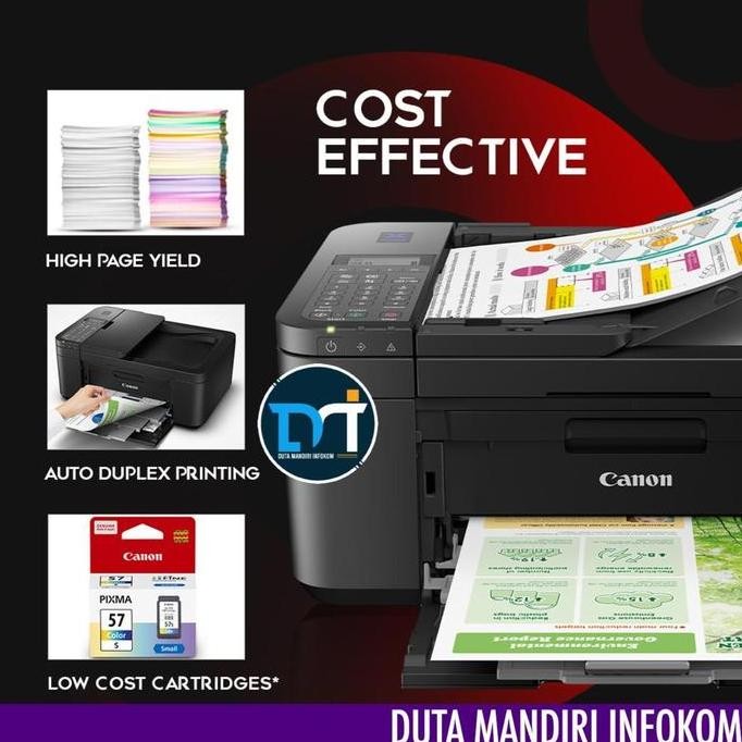 Murah Canon Pixma E4570 - All-In-One Wifi Fax Adf Duplex Inkjet Printer