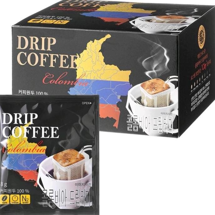 

Hand Drip Coffee Colombia Kopi Korea