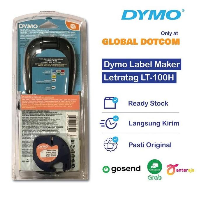 

Dymo Letratag Lt-100H Handheld Label Maker Office New Stok