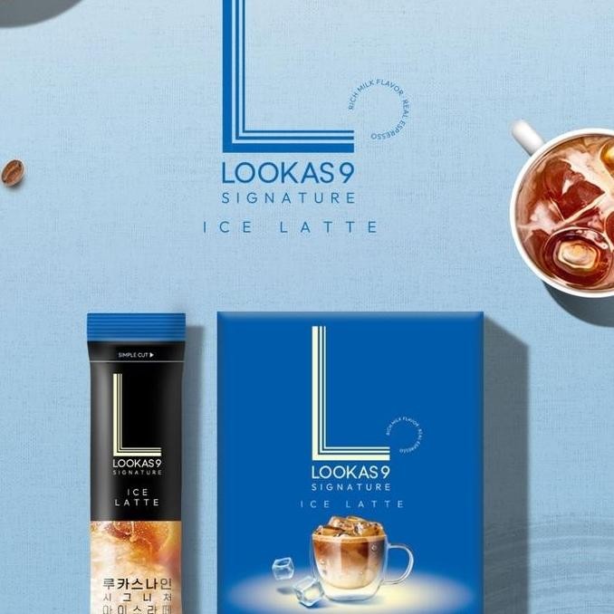 

Lookas9 Signature Ice Latte Coffee Kopi Korea