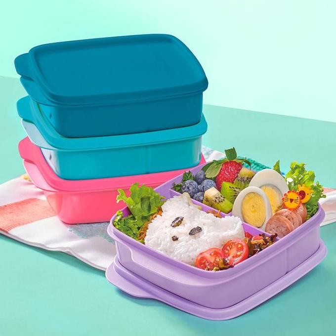 Tupperware Lolly Tup Tempat Makan Bersekat 550Ml