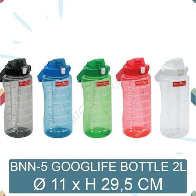 Micton Lion Star Basic Home Bnn-5 Goodlife Bottle 2L Gagang Sedotan