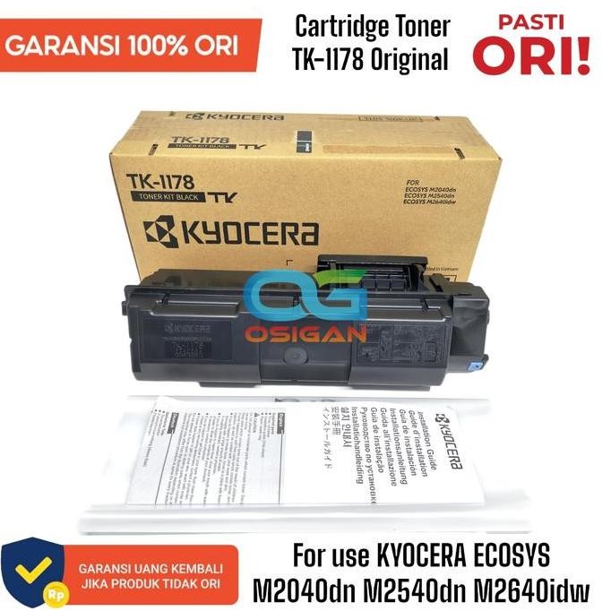 Toner Tk-1178 Tk1178 Tk 1178 M2040Dn M2540Dn M2640Idw Cartridge Ori New Stok