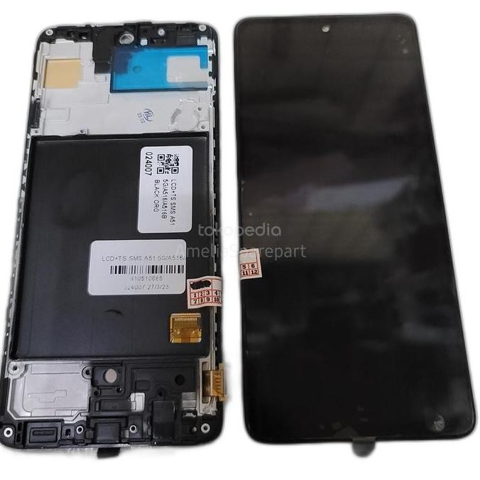 TERBARU - LCD UNTUK S4M A51 / A515F FULLSET TOUCHSCREEN BIG GLASS SCREEN