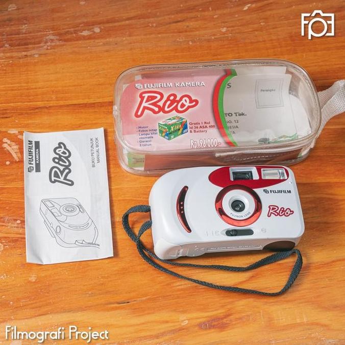 Tersedia Fujifilm Rio | New Old Stock - Kamera Analog Pocket Point & Shoot Analog 35mm