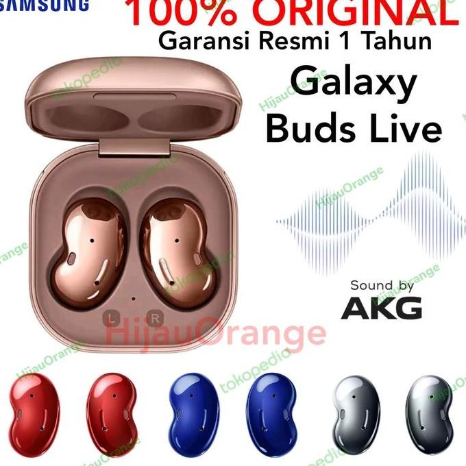 TERLARIS - Samsung Galaxy Buds Live ORIGINAL Garansi Resmi TWS Bud Bluetooth