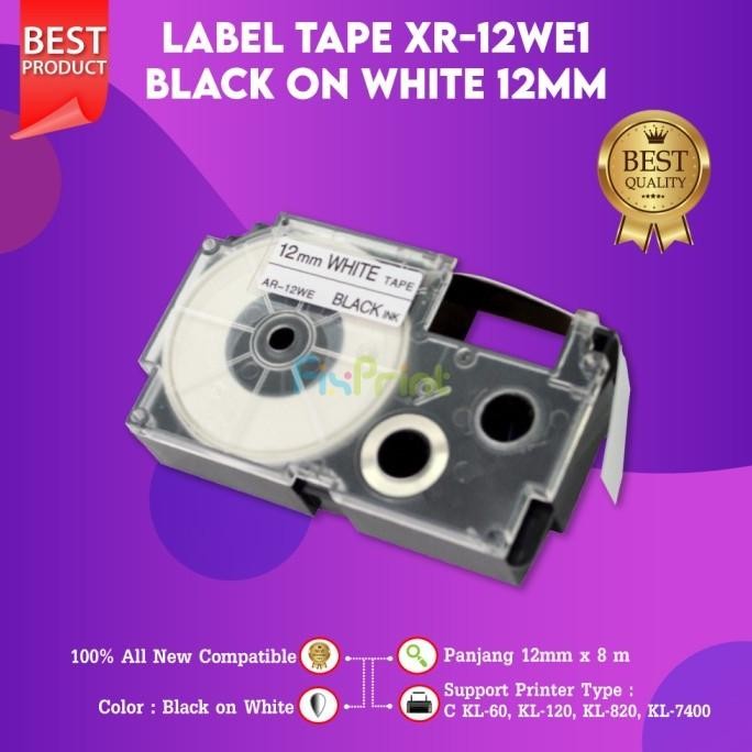 

Pita / Ez Label Tape Printer Cas 12Mm New Stok