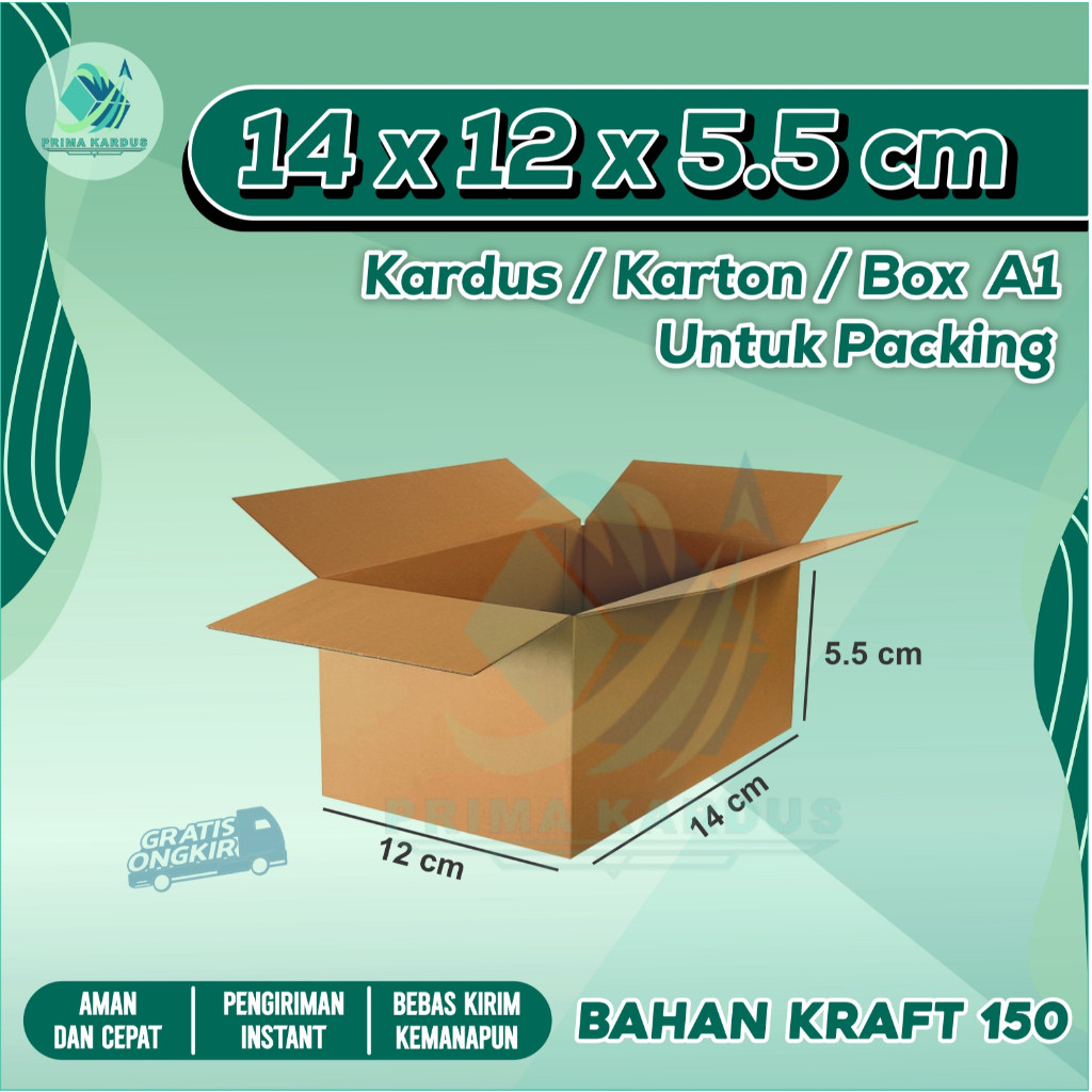 

Kardus Packing 14x12x5.5 | Box packing | Karton Packing