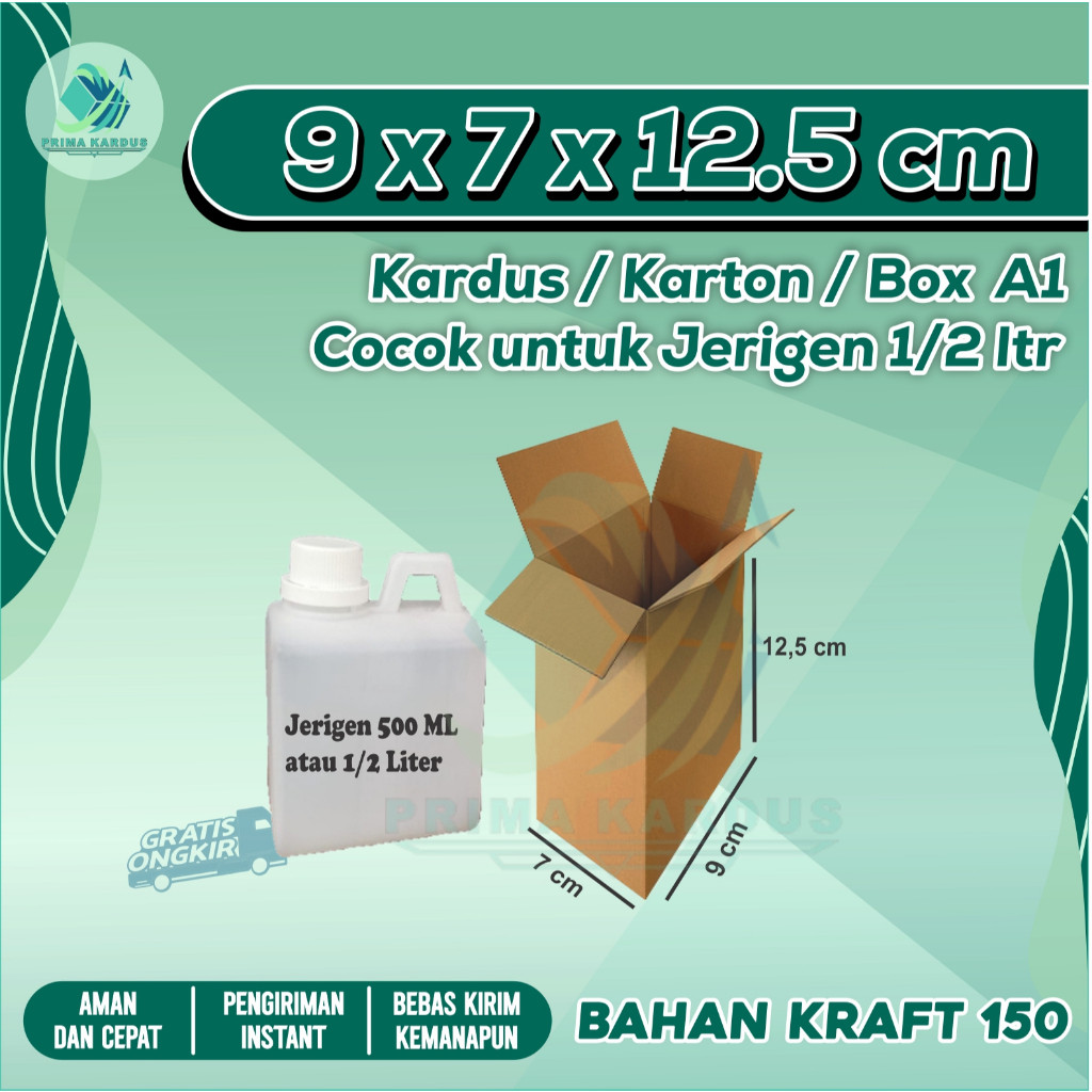 

Kardus Packing 9x7x12.5 | Box packing | Karton Packing