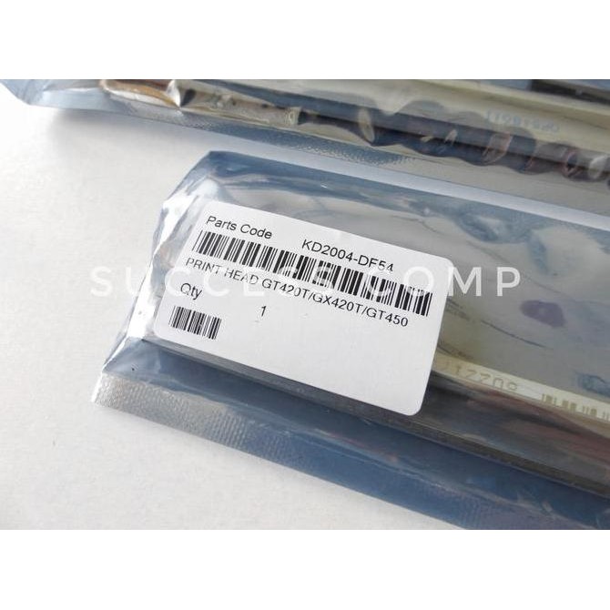 Thermal Print Head Zebra Gt420T Gt420X Gt450 Original New Stok