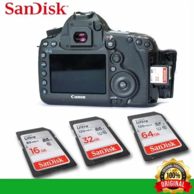 Tersedia Kartu Memori Memory Kamera DSLR SDHC SD CARD 16GB 32GB 64GB 128GB ORI
