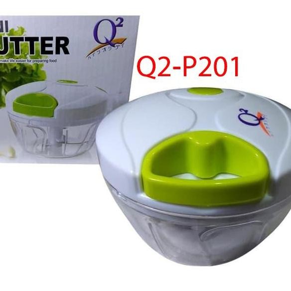 Mini Cutter Q2 P201 Mixer Tangan Multifungsi Serbaguna Chopper Manual