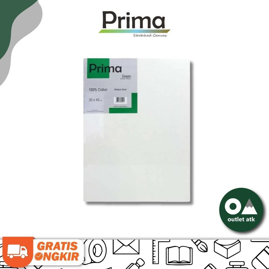 

Kanvas Lukis Painting Prima Canvas Green Series 30cm x 40cm AST