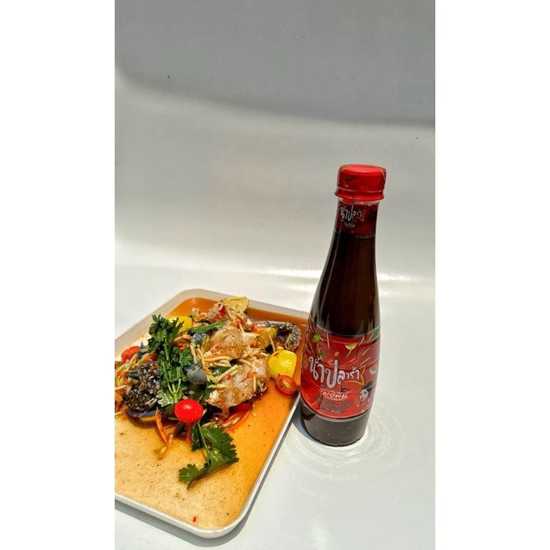 

Ready 400 Ml Plara Mae E Pim (Pimry Pie) Fermented Fish Sauce Thailand 100% Halal