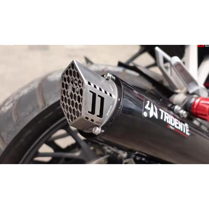 Knalpot Modular 3 Suara Tridente F23 150 - 160Cc Full System Terbaru