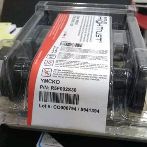 Ribbon Color Evolis Zenius R5F002S30 / Evolis Zenius / Evolis / Zenius New Stok