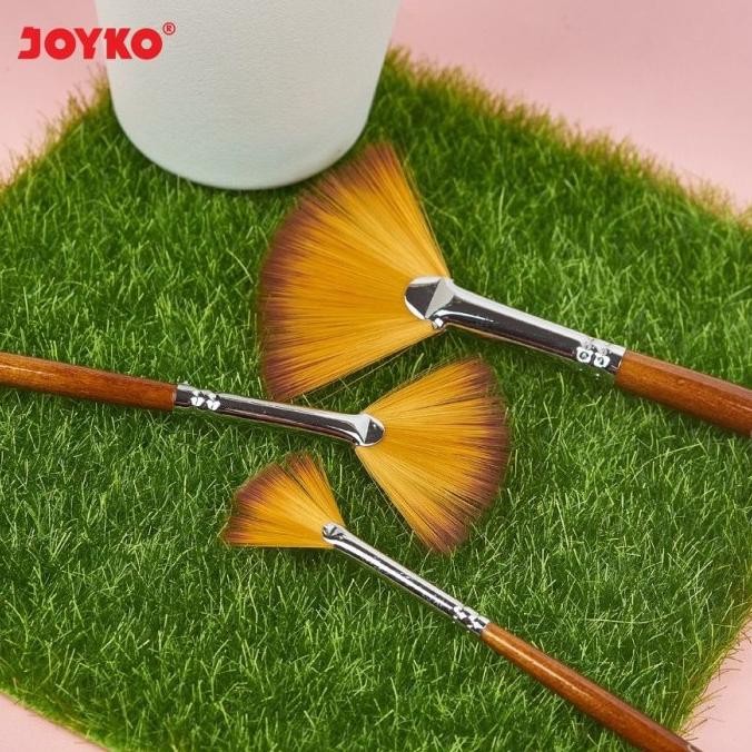 

Brush Kuas Cat Air Lukis Merk Joyko Type BR 10 isi 3 AST