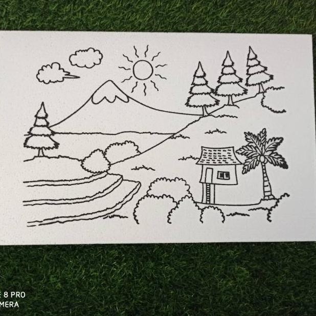 

Styrofoam lukis/mewarnai 12 pcs ukuran 33x50x1cm AST