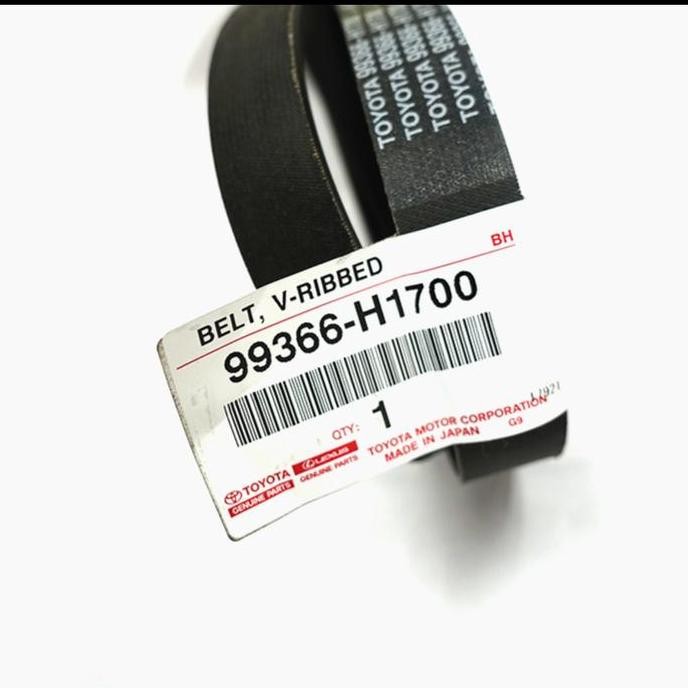 Fan Belt New Altis 2007-2010 99366-H1700 6PK1700 Orinal
