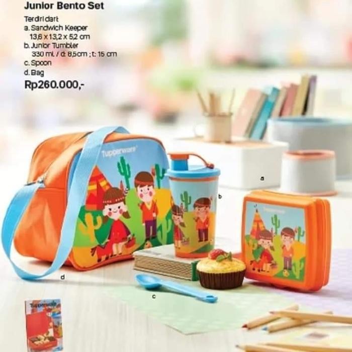 Lunch Box Set Tupperware//Gelas Tupperware Original Dan Terpercaya