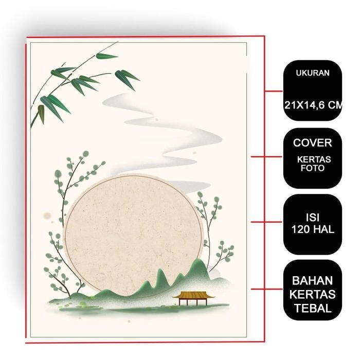 

Buku Tulis Catatan Notebook Notes Memo Mandarin Hanzi Kotak Pinyin #Gratisongkir