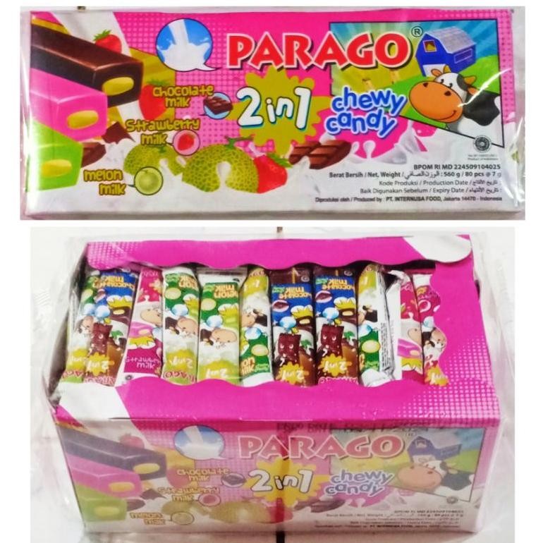 

Parago Chewy Candy isi 80 bks