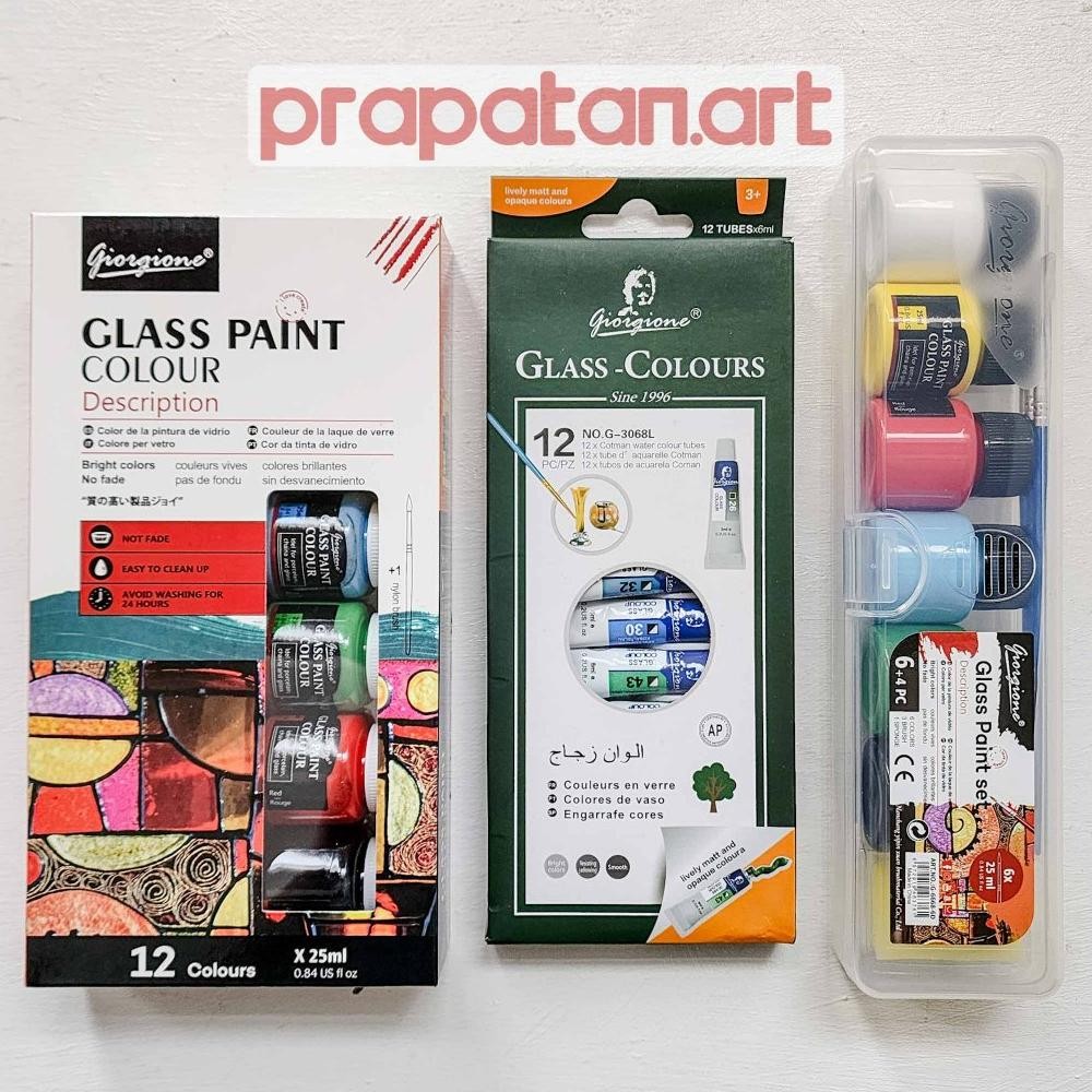

Giorgione Glass Paint Set | Cat Kaca AST