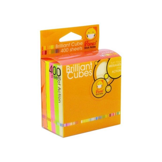 

PRONTO Brilliant cube 654 / Sticky Note 654 pronto warna-warni 75x75mm ++LT2vv AST