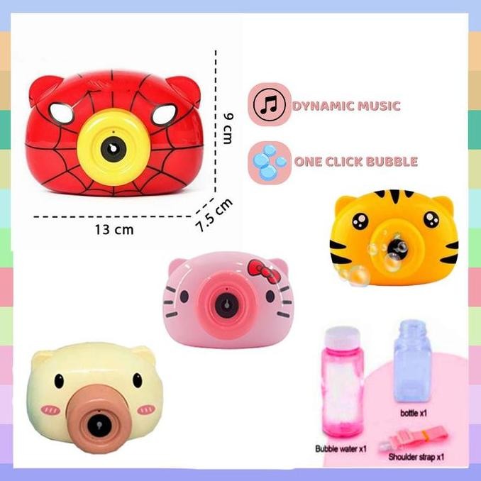 Sale Kamera Bubble/ Bubble Camera Karakter/ Gelembung Camera 1144