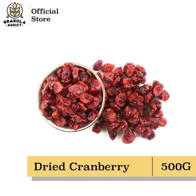 

Buah Dried Cranberry / Cranberries Kering 500G